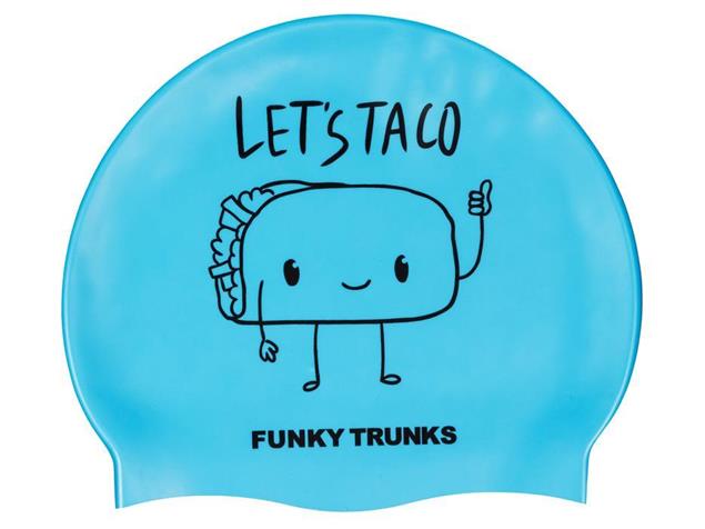 Funky Trunks Let´s Taco Silikon Badekappe
