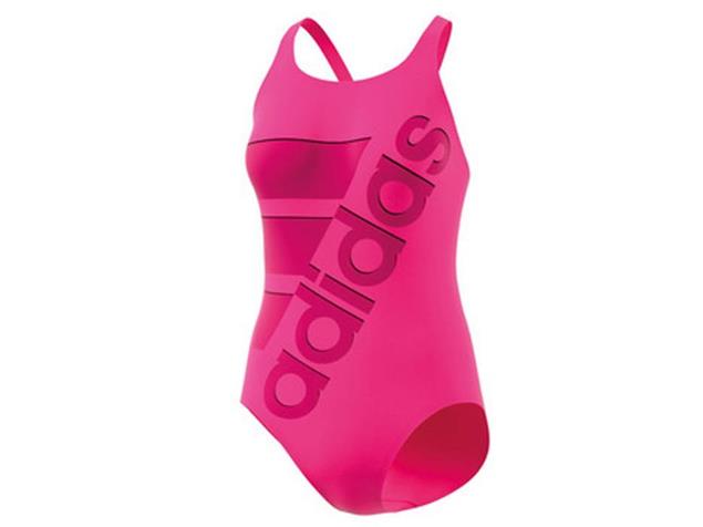 Adidas Clubline Plus Badeanzug shock pink/ pink X-Back, Infinitex+