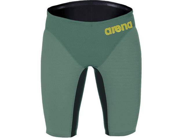 Arena Powerskin Carbon Air Jammer Wettkampfhose - 1 dark green/fluo red