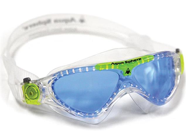 Aqua Sphere Vista Junior Schwimmbrille - clear-lime/blue