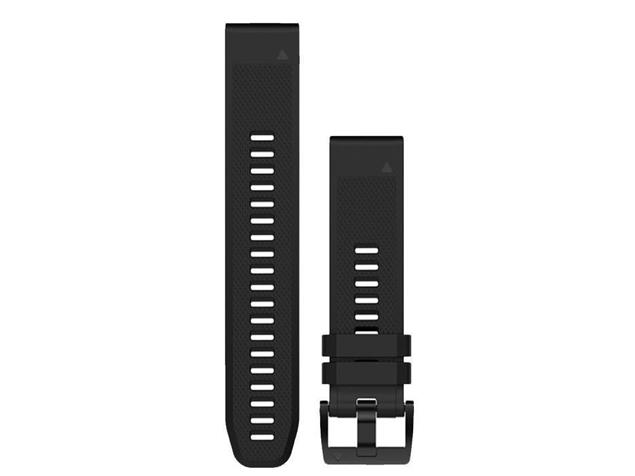 Garmin QuickFit 22 mm Silikonarmband - schwarz