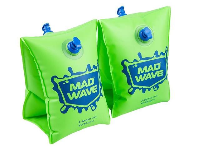 Mad Wave Schwimmflügel Schwimmhilfe 2-6 Jahre - green