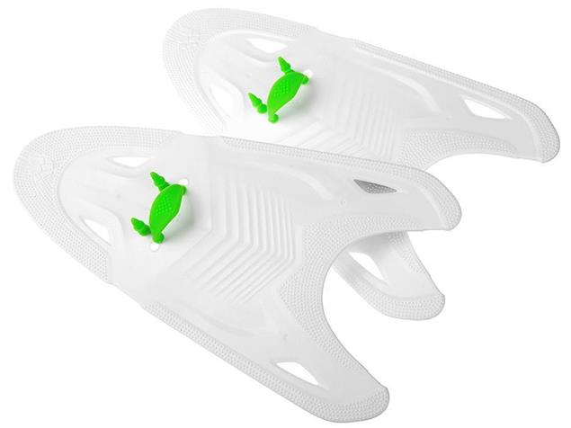 Mad Wave Freestyle Paddels Hand-Paddle - white