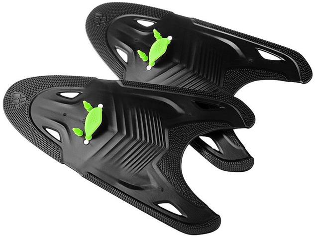 Mad Wave Freestyle Paddels Hand-Paddle - black