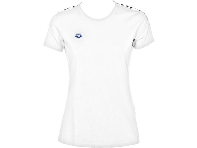 Arena Team Line Icons Damen T-Shirt 001225 - XS white/black