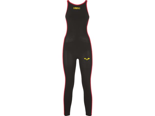 Arena Powerskin R-EVO+ Open Water Women Wettkampfanzug Full Body, Closed Back - 30 black/fluo yellow