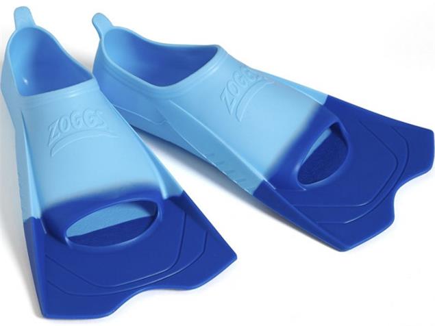 Zoggs Ultra Blue Fins Training Kurzflosse Schwimmflossen - 35-36