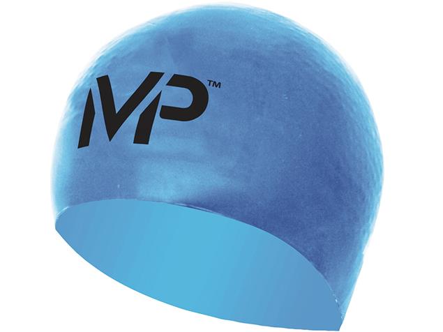 MP Michael Phelps 3D Dome Race Cap Badekappe - blue/black