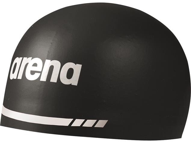 Arena 3D Soft Silikon Badekappe - M black