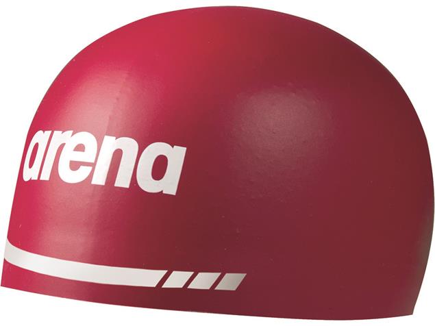 Arena 3D Soft Silikon Badekappe - XL red