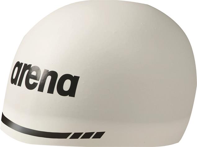 Arena 3D Soft Silikon Badekappe - XL white