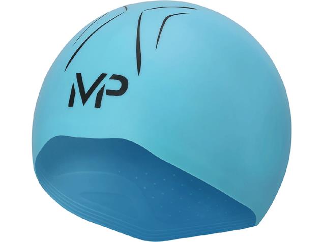 MP Michael Phelps 3D X-O Race Cap Badekappe Größe L - Aqua Sphere - blue/black