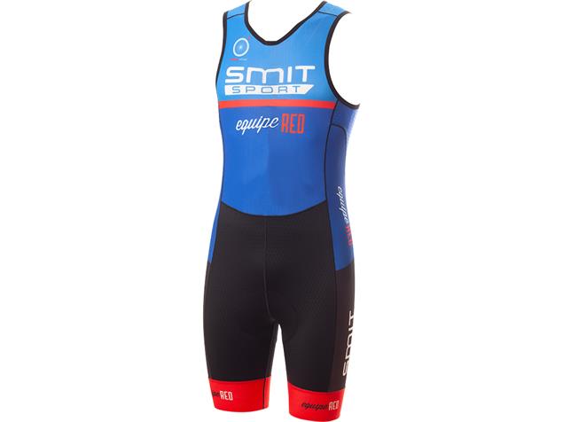 equipeRED Smit Sport Herren Triathlon Body Short Distance blue - XXL