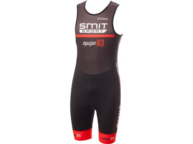 equipeRED Smit Sport Herren Triathlon Body Short Distance grey - XL