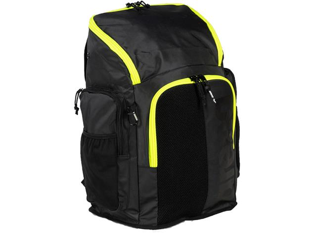 Arena Spiky III Backpack 45 Rucksack - dark smoke/neon yellow