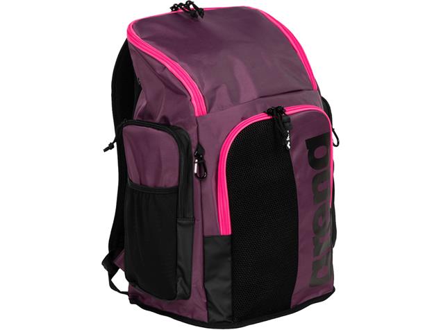 Arena Spiky III Backpack 45 Rucksack - plum/neon pink