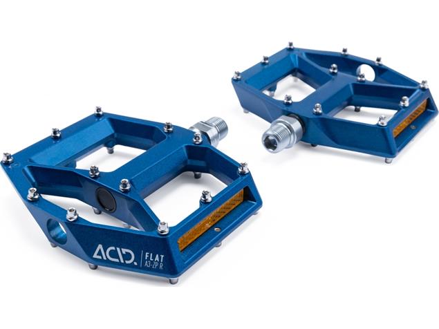 Acid A3-ZP R Flat Pedal - blue