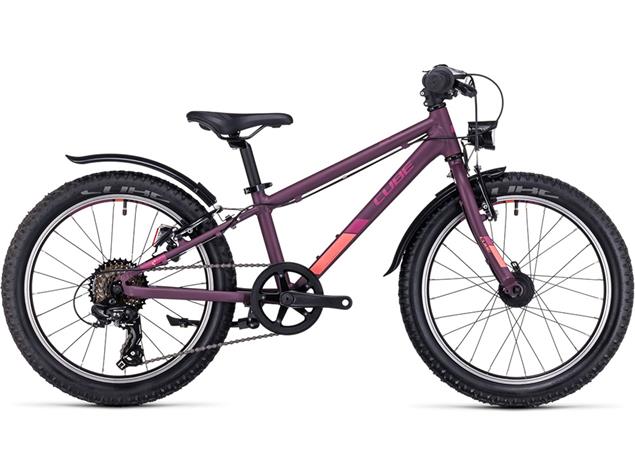 Cube Acid 200 Allroad Mountainbike - 20" purple'n'orange