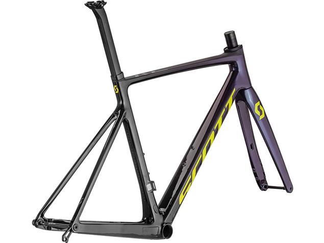 Scott Addict RC Pro Rahmenset - 49/XS chameleon green/purple/carbon