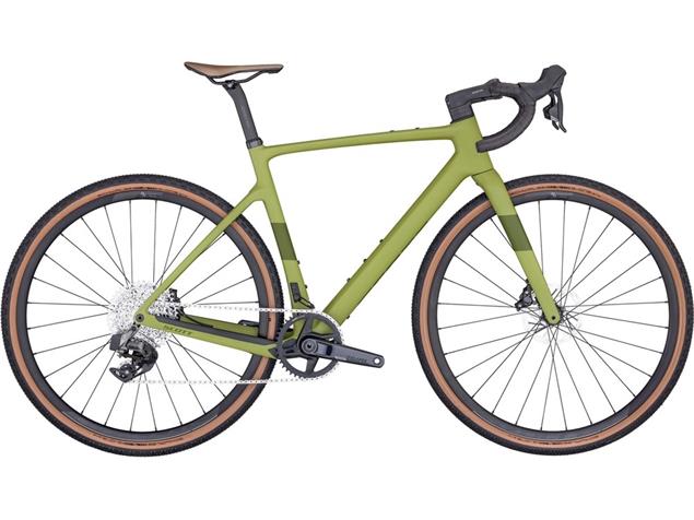 Scott Addict Gravel 30 Gravel Roadbike - 49/XS rain forest green