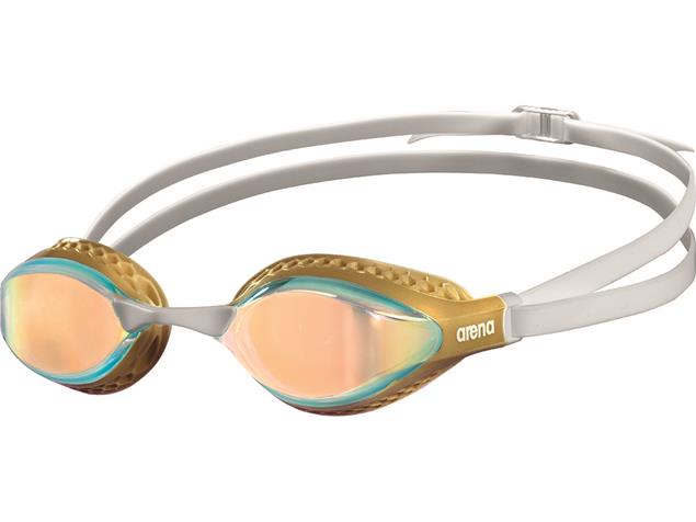 Arena Air-Speed Mirror Schwimmbrille - gold-multi/yellow cooper