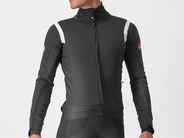 Castelli Alpha RoS 2 Jacket Jacke - L light black/white-dark gray