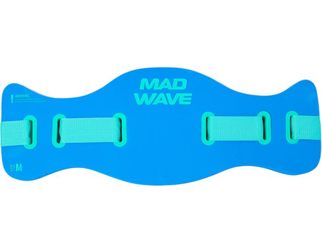 Mad Wave Aquabelt Aqua Jogging Gürtel blue - S