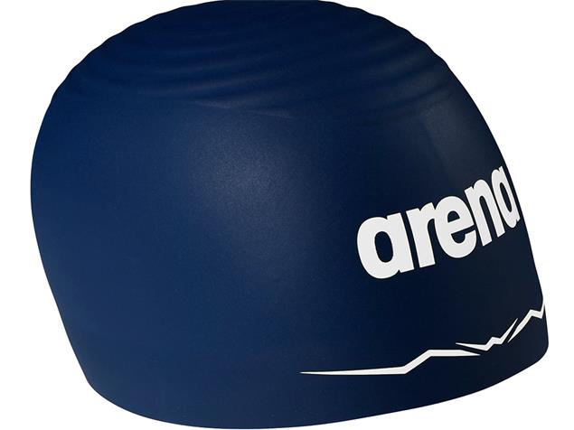 Arena Aquaforce Wave Cap Badekappe - L navy/white