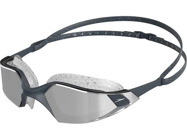 Speedo Aquapulse Pro Mirror Schwimmbrille oxid grey-silver/chrome