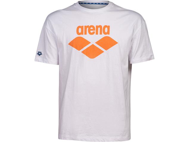 Arena Unisex Icons T-Shirt - L white logo