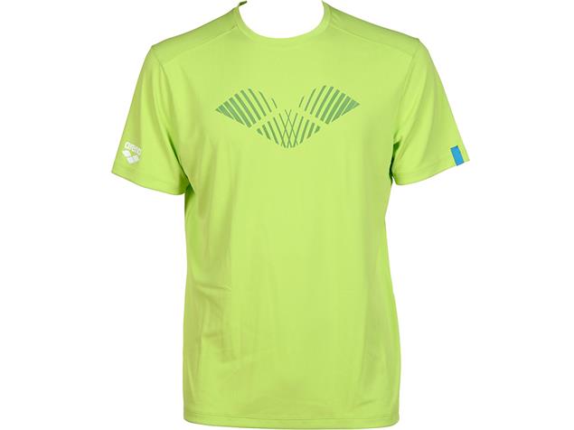 Arena Unisex Logo T-Shirt - L lime soda