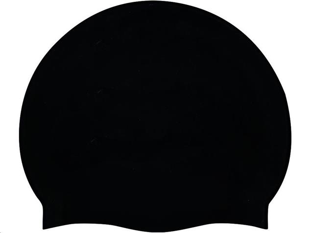 Badekappe Silikon Soft - black