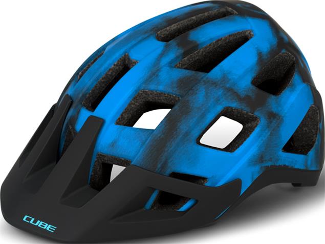 Cube Badger 2022 Helm - S/52-56 blue