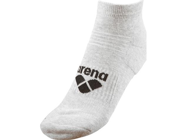 Arena New Basic Ankle Socken 2er Pack - S (35-38) light grey melange