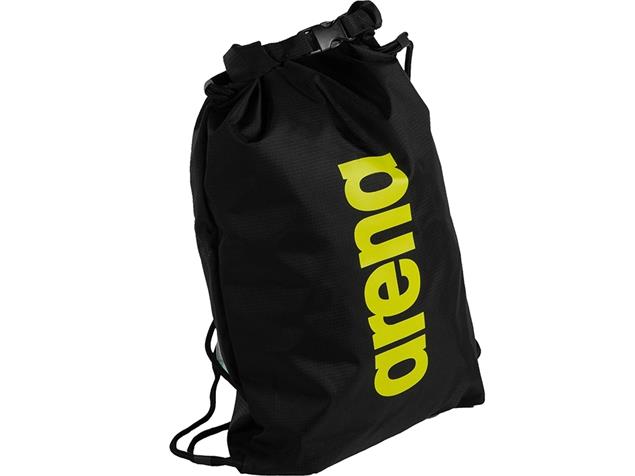 Arena Big Logo Dry Backpack Tasche black/lime
