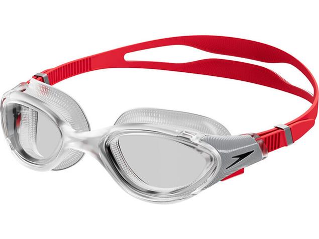 Speedo Biofuse 2.0 Flexiseal Schwimmbrille - clear/red