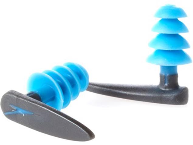 Speedo Biofuse Aquatic Earplug Ohrenschutz dark grey/blue