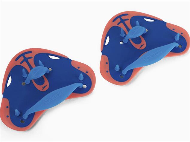 Speedo Biofuse Finger Paddle - blue/orange