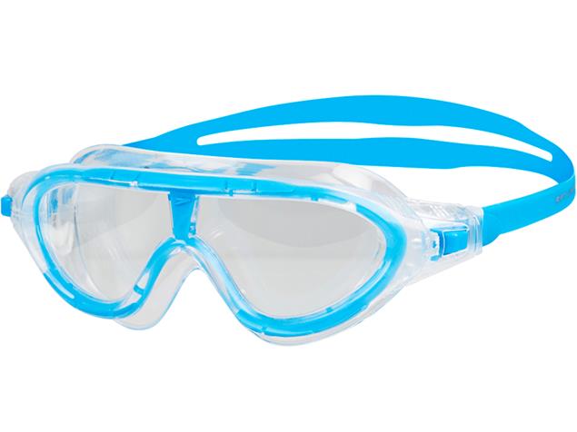 Speedo Biofuse Rift Junior Mask Schwimmbrille - blue-clear/clear