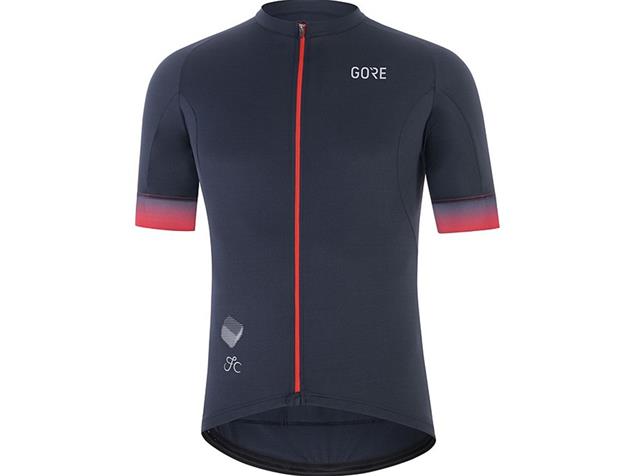 Gore Cancellara Jersey Mens - XXL orbit blue/red