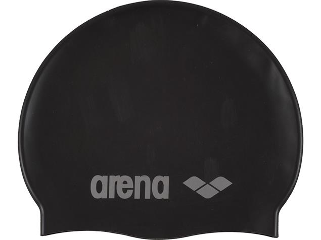 Arena Classic Silikon Junior Badekappe - black