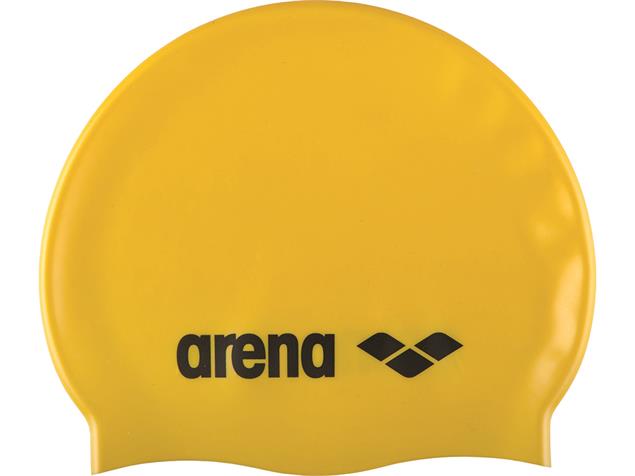 Arena Classic Silikon Junior Badekappe - yellow