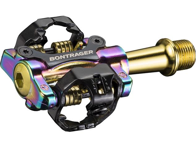 Bontrager Comp MTB SPD Pedal gold/purple
