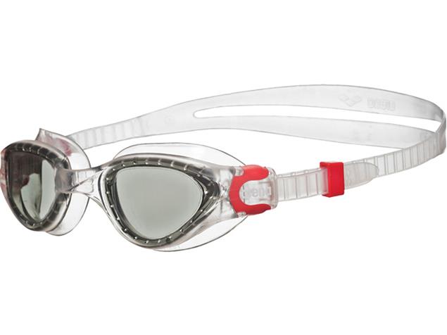 Arena Cruiser Soft Schwimmbrille - clear-fluo red/smoke