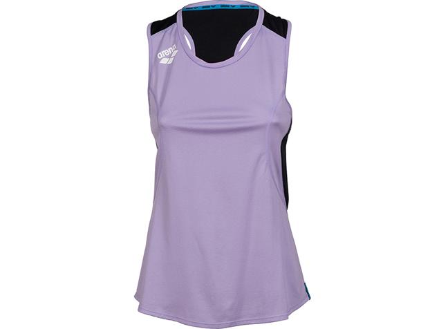 Arena Damen Sport Tank Top - XS lavanda/black