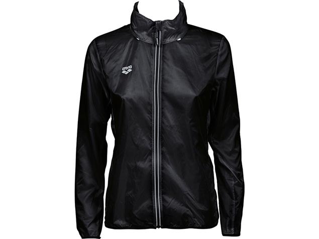 Arena Damen Windbreaker Laufjacke - M black/silver