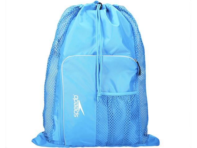 Speedo Deluxe Ventilator Mesh Bag Tasche - sky blue