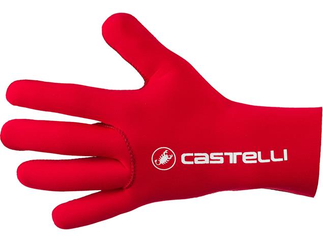 Castelli Diluvio C Glove Handschuhe - S/M red