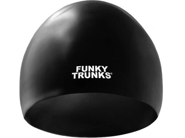 Funky Trunks Dome Racing Still Black Badekappe