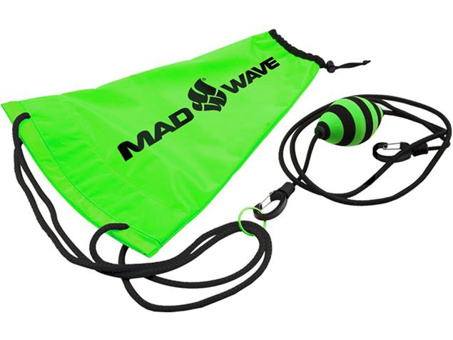 Mad Wave Drag Bag Schwimm-Fallschirm green